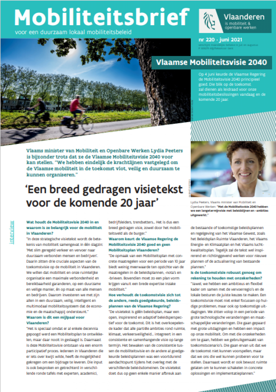 Vlaamse Mobiliteitsvisie 2040