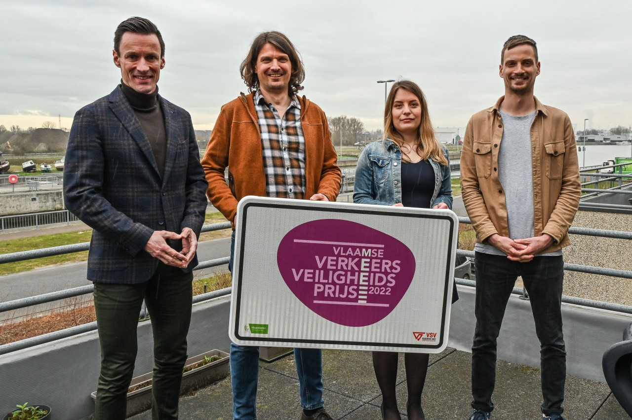 ‘Jonge Wegweters’ wint de Vlaamse Verkeersveiligheidsprijs 2022